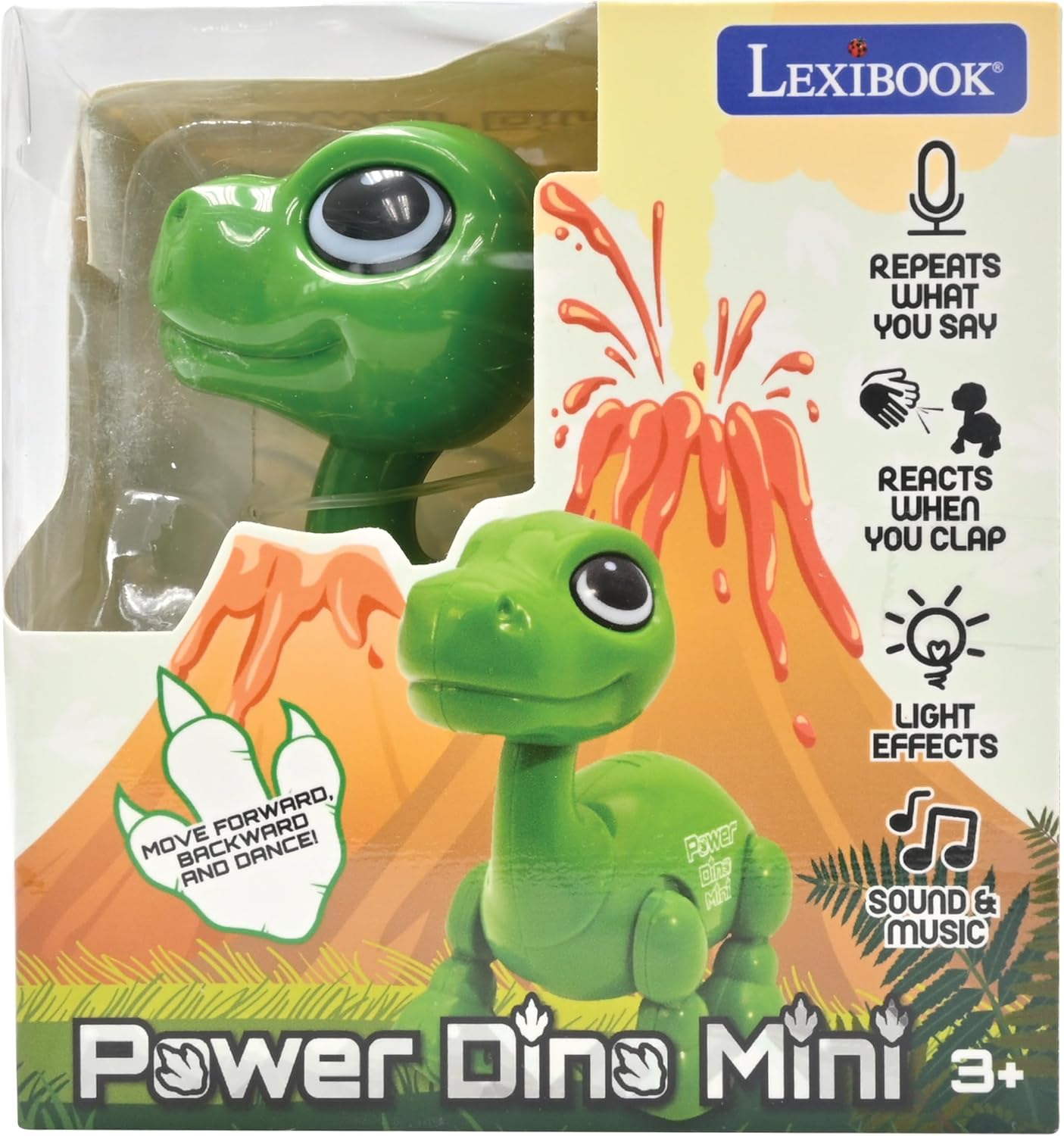 POWER PUPPY MINI DINOSAUR ROBOT W/LIGHT AND SOUND EFFECT - Premium for Kids in Qatar | Toysaro.com